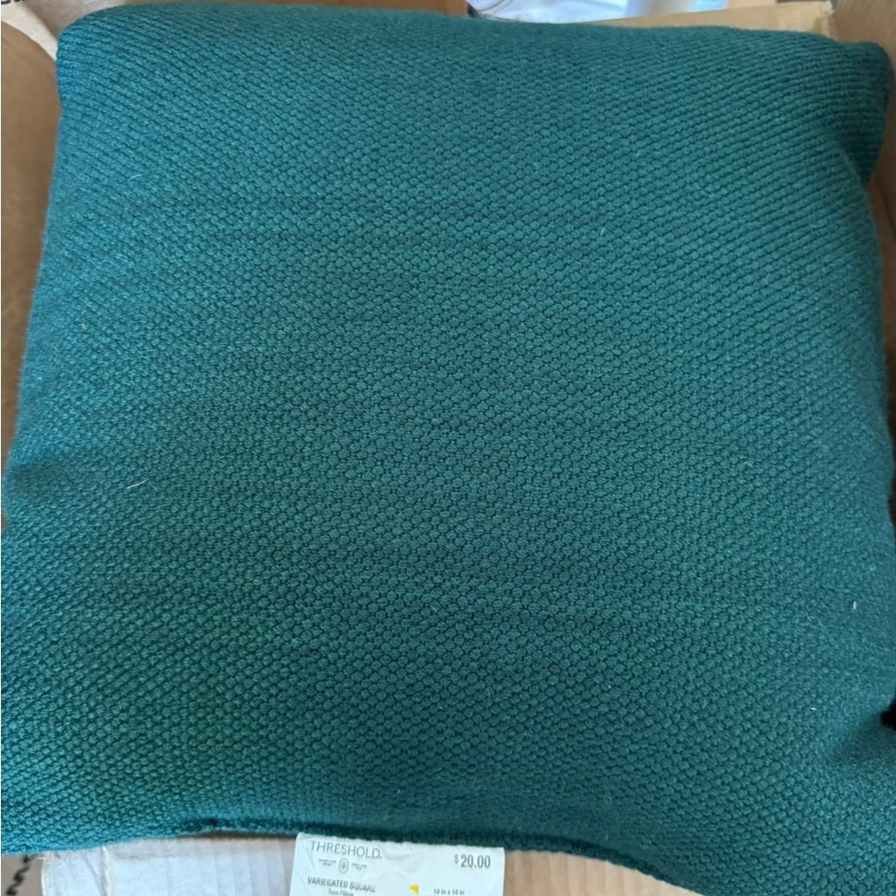Threshold Deep Teal Accent Pillow